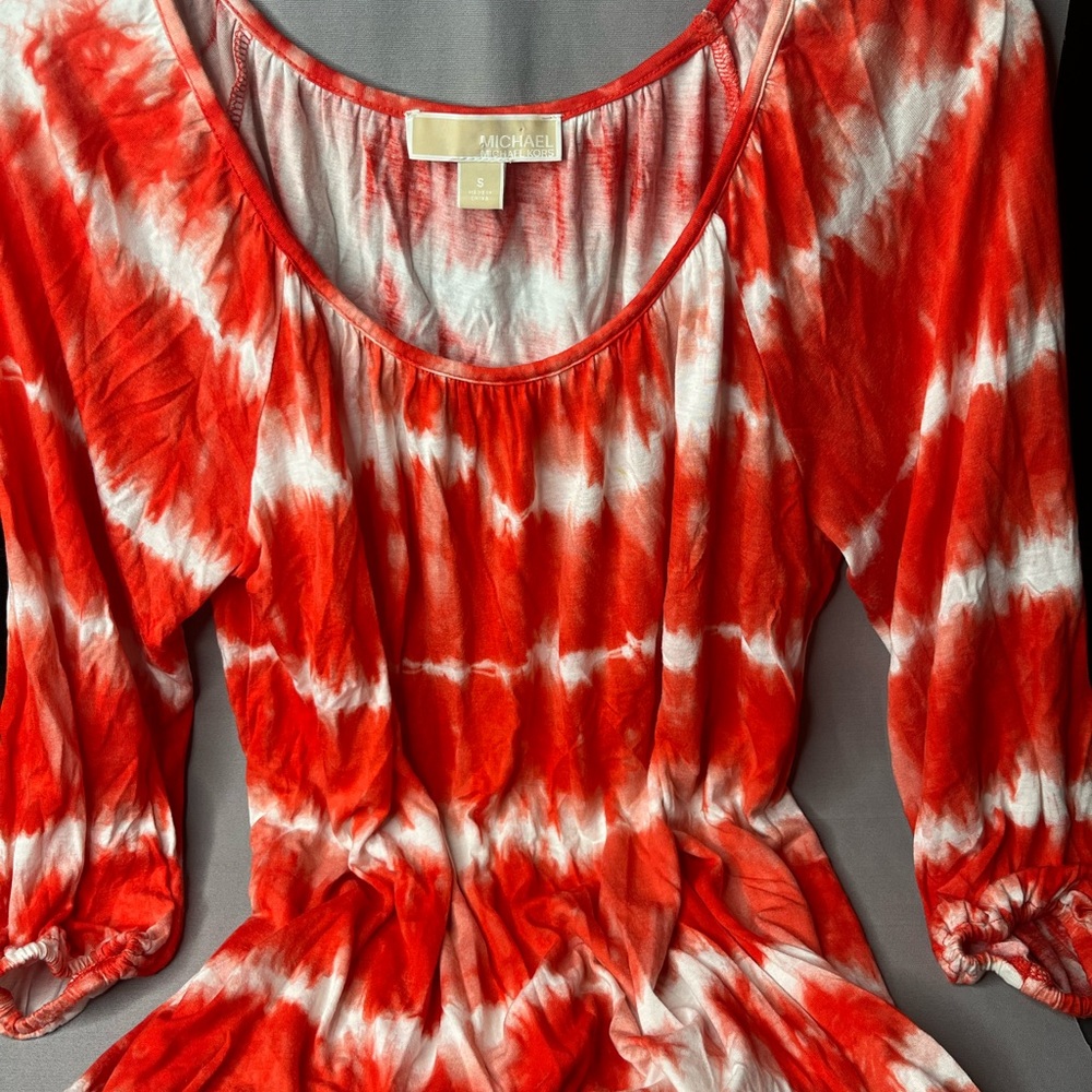 Michael Kors blouse long sleeve not full long sleeve